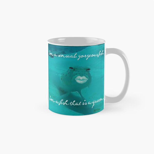 Aperçu de l'œuvre Je suis un poisson sensuel et magnifique. Je suis un poisson qui est une reine. créée et vendue par trewimas.