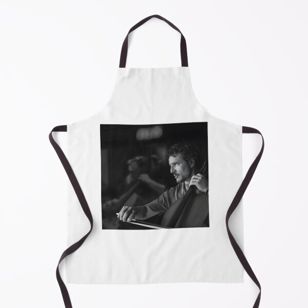Item preview, Pedro Pascal Playing Violin Artistic Portrait Illustration designed and sold by doa shaheen.