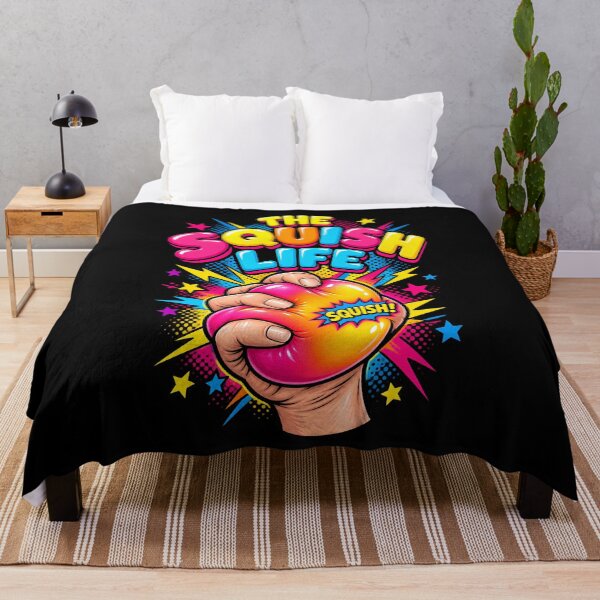 Artikelvorschau, The Squish Life Retro Bubble Letter Cute Squishy Graphic entworfen und verkauft von Whirx.