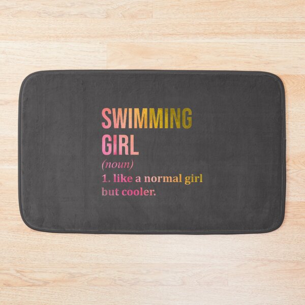 Item preview, Swimming Girl Watercolor Illustration Artistic Design for Swim Lovers designed and sold by Angelizen.
