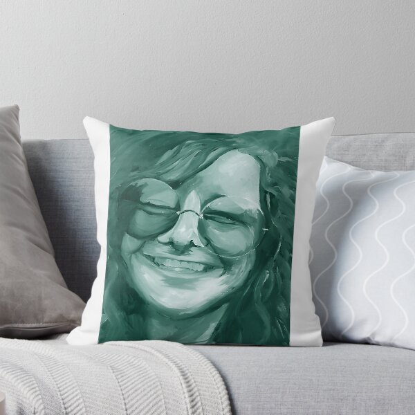 Item preview, Janis Joplin Portrait in Green Artistic Design for Music Lovers designed and sold by farg70015.