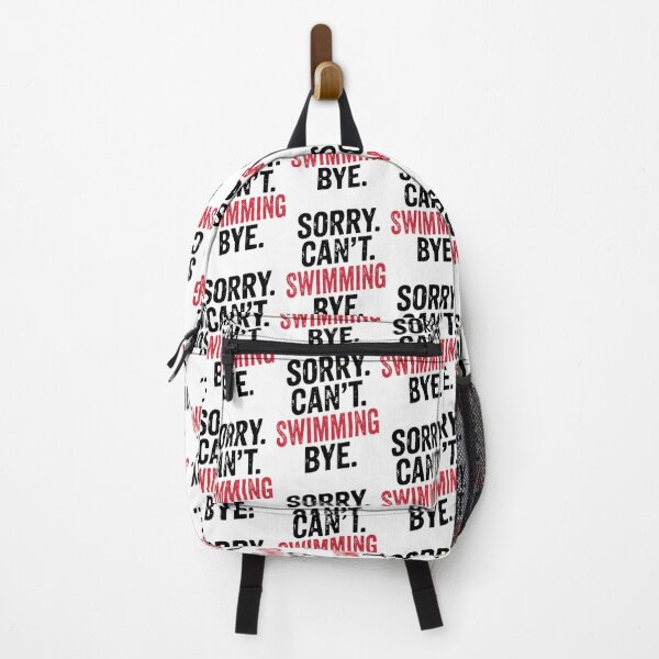 Item preview, Funny Sorry Can't Swim Design for Swimming Lovers and Water Enthusiasts designed and sold by Angelizen.