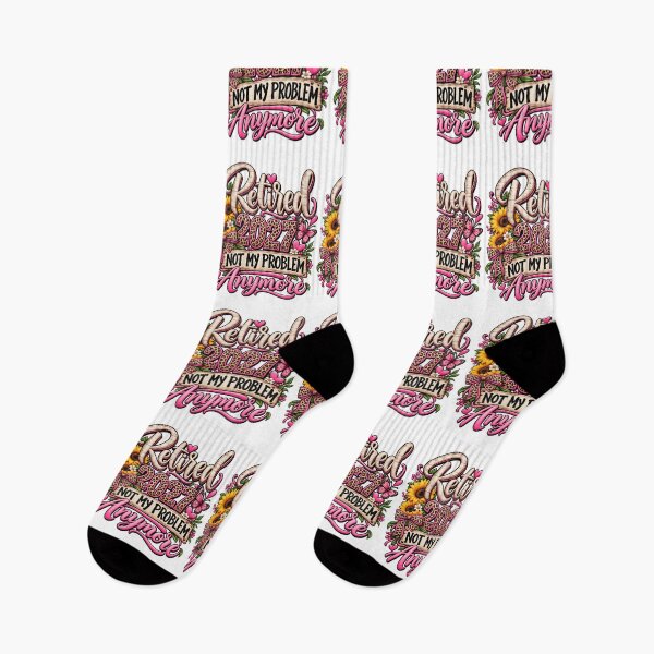Item preview, Retired 2027 Not My Problem Anymore Funny Retirement Floral Retirement Humor designed and sold by 76Valeria.