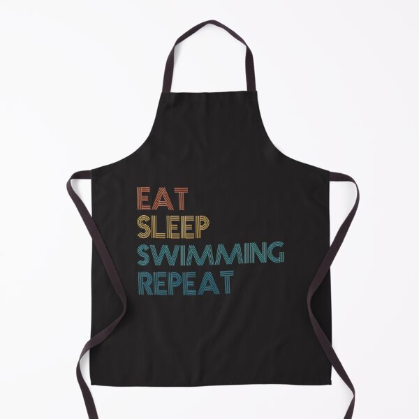 Item preview, Eat Sleep Swimming Repeat Motivational Design for Swimming Enthusiasts designed and sold by Angelizen.