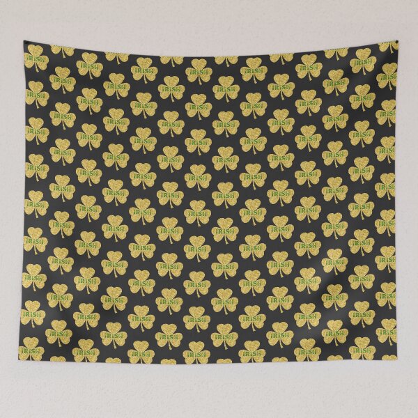 Item preview, Glitter Gold Irish Lucky Shamrock Design for St. Patrick's Day Celebration designed and sold by Abbozuz.