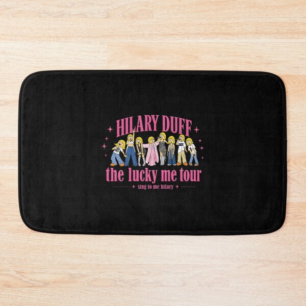 Item preview, Vintage Hilary Duff Lucky Me Tour Design for Pop Music Fans and Concert Lovers designed and sold by king360.