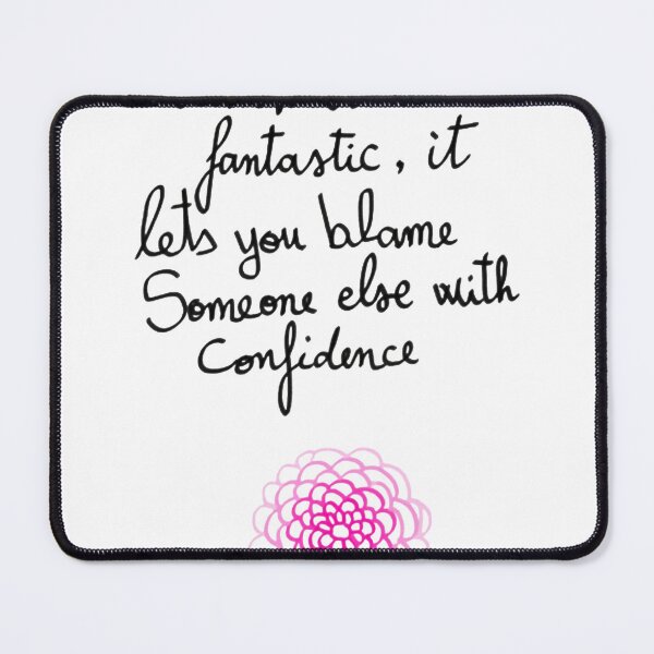 Item preview, Teamwork Is Fantastic Blame Someone Else Funny Office Humor designed and sold by Qeotesfromheart.