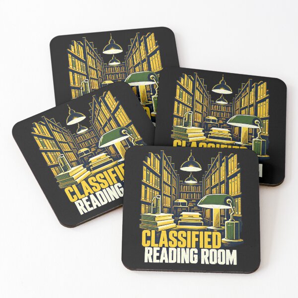 Item preview, Classified Library Reading Room Humor designed and sold by elderberry.