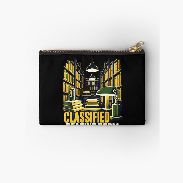 Item preview, Classified Library Reading Room Humor designed and sold by elderberry.
