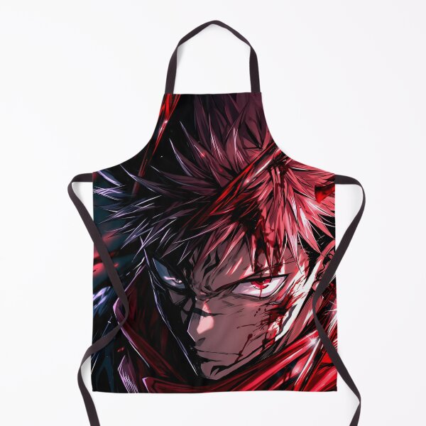 Item preview, Crimson Shadow Warrior – Dark Anime-Inspired Red Energy Fighter designed and sold by Dyan4.