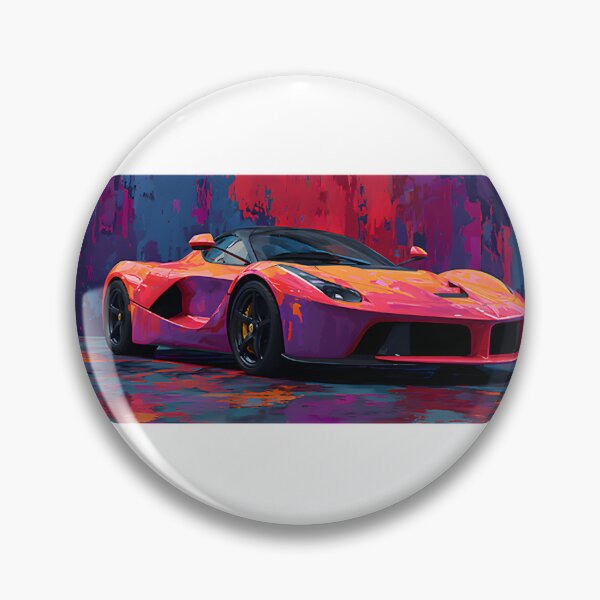 Item preview, LaFerrari Pop Art Print - Vibrant Automotive Wall Decor for Car Enthusiasts designed and sold by bowman88.