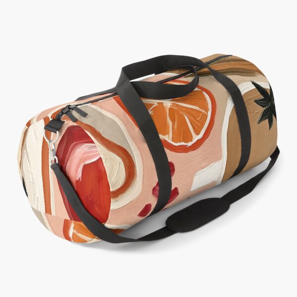 Item preview, Cozy Autumn Coffee with Oranges and Apples in a Vibrant Still Life of Warm Seasonal Colors designed and sold by OlfactoART Studio.
