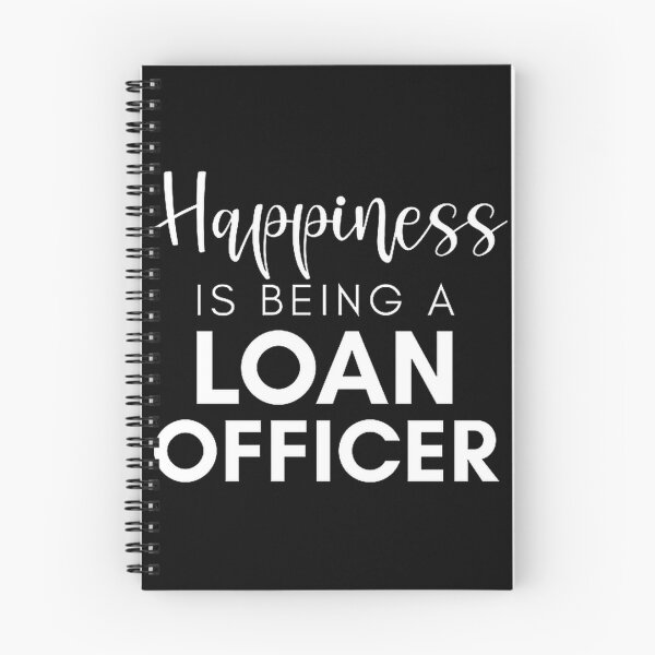 Item preview, Happiness is Being a Loan Officer Inspirational Quote Design designed and sold by SmProduction.
