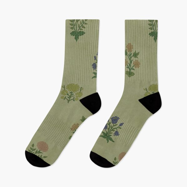 Item preview, Vintage Bloom - Muted Olive designed and sold by Fabricatemyart.