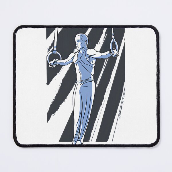 Item preview, Dynamic Gymnastics Silhouette Design for Sports Enthusiasts designed and sold by NishanK.
