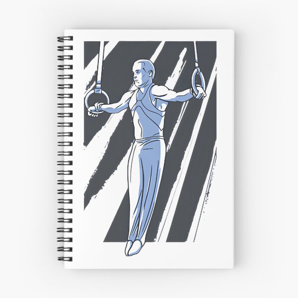 Item preview, Dynamic Gymnastics Silhouette Design for Sports Enthusiasts designed and sold by NishanK.