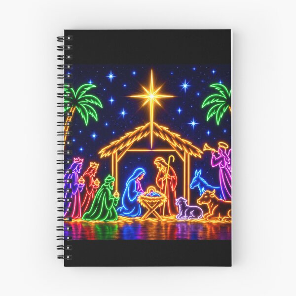 Item preview, Neon Nativity Scene  designed and sold by Imemewell.