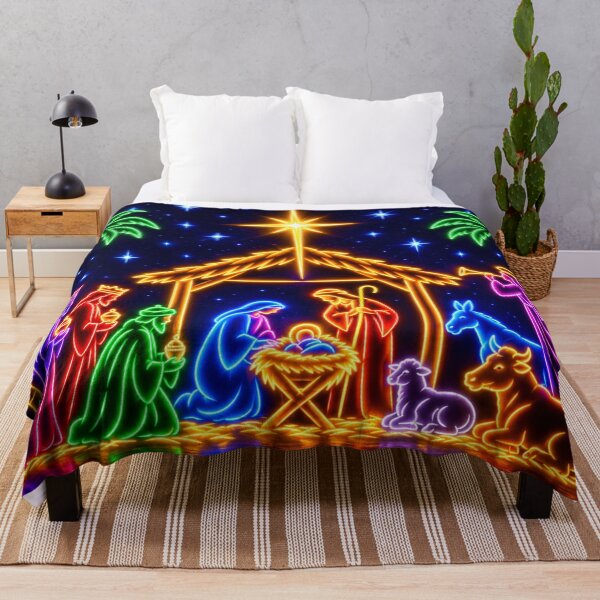 Item preview, Neon Nativity Scene  designed and sold by Imemewell.