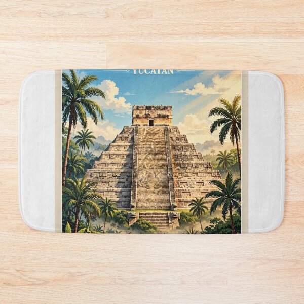 Item preview, Mexico — Chichén Itzá — Mayan Golden Dawn designed and sold by DibujandoPorfa.