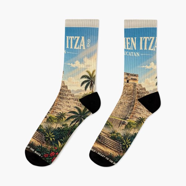 Item preview, Mexico — Chichén Itzá — Mayan Golden Dawn designed and sold by DibujandoPorfa.