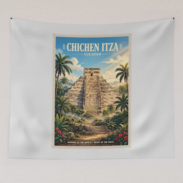 Item preview, Mexico — Chichén Itzá — Mayan Golden Dawn designed and sold by DibujandoPorfa.