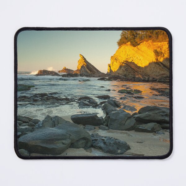 Item preview, Rocky Coastal Landscape at Sunset designed and sold by jklune.
