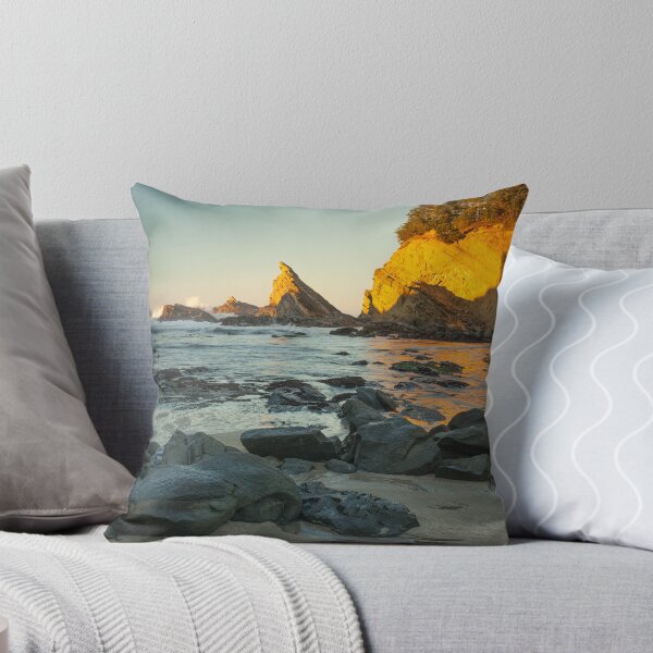 Item preview, Rocky Coastal Landscape at Sunset designed and sold by jklune.