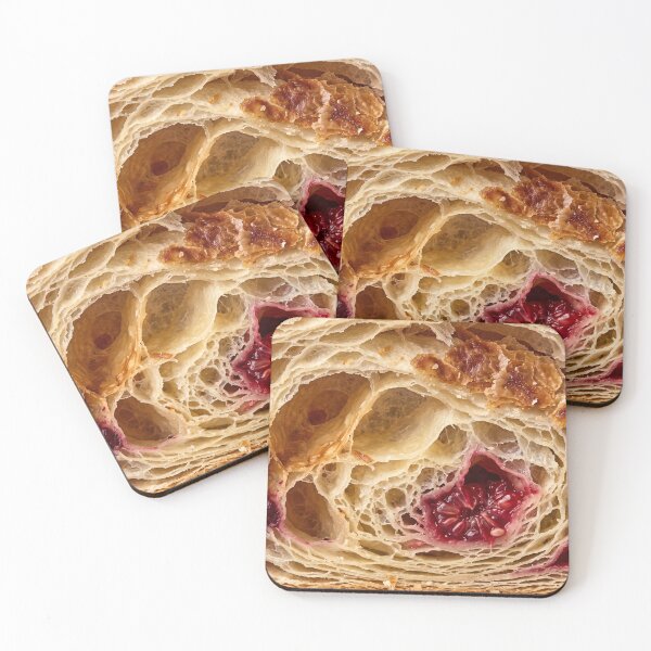 Item preview, Croissant Layers Pressed Against Raspberry designed and sold by ASSEMBLE WONDER.