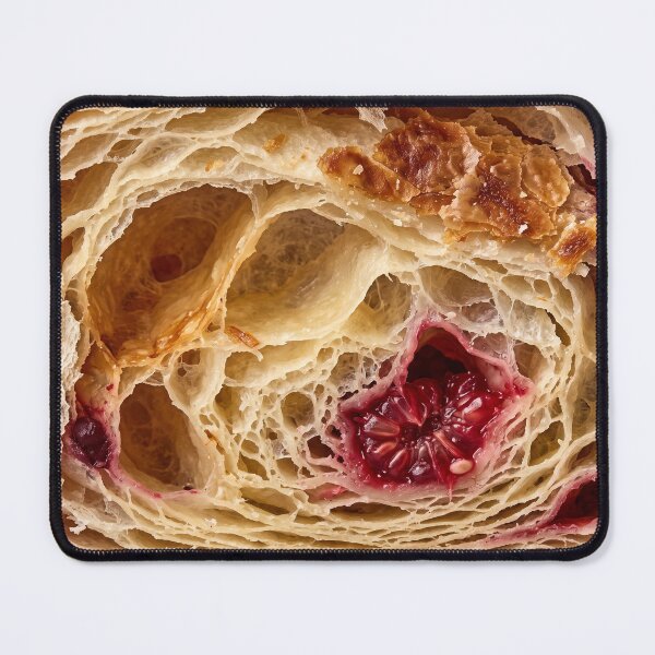 Item preview, Croissant Layers Pressed Against Raspberry designed and sold by ASSEMBLE WONDER.