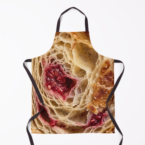 Item preview, Croissant Layers Pressed Against Raspberry designed and sold by ASSEMBLE WONDER.