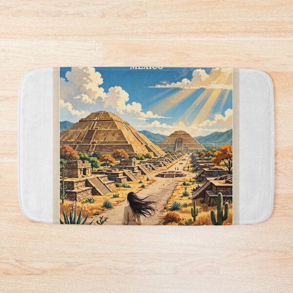 Item preview, Mexico — Teotihuacán — City of the Gods designed and sold by DibujandoPorfa.