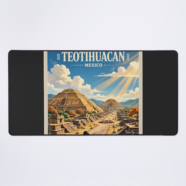 Item preview, Mexico — Teotihuacán — City of the Gods designed and sold by DibujandoPorfa.