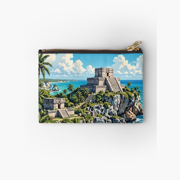 Item preview, Mexico — Tulum — Caribbean Ruins designed and sold by DibujandoPorfa.