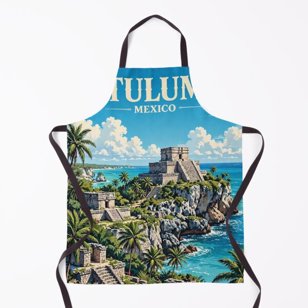 Item preview, Mexico — Tulum — Caribbean Ruins designed and sold by DibujandoPorfa.