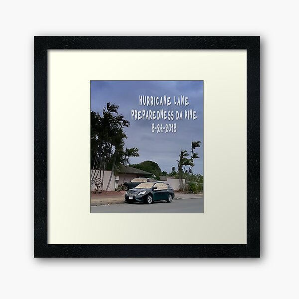 Item preview, Hurricane Lane Preparedness Da Kine 8-24-2018 designed and sold by Alex Preiss.