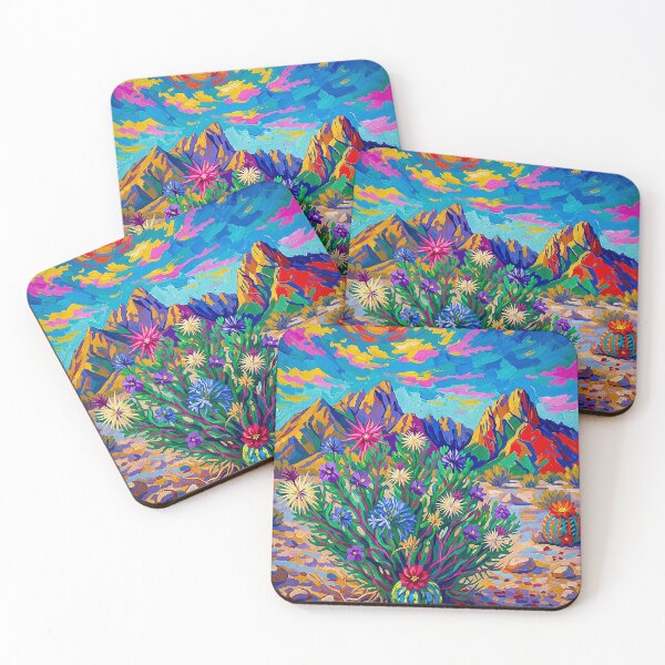 Item preview, Flowers in the Desert - Fauvism designed and sold by RiverDeeDesigns.