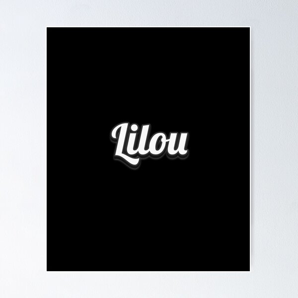 Item preview, Lilou Personalized Custom Name - Cool & Funny Design for Women and Girls designed and sold by Watsonarts.