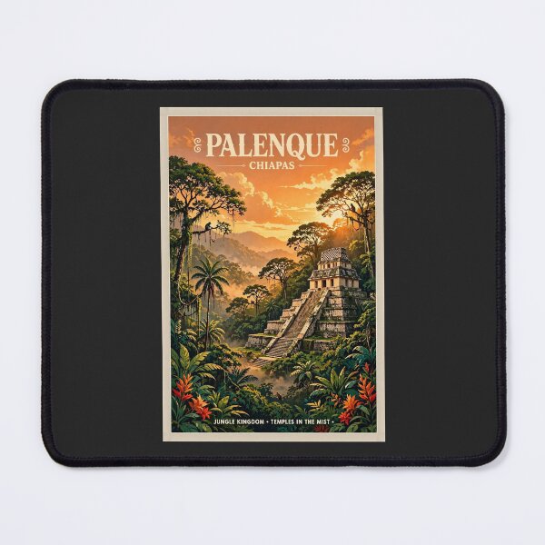 Item preview, Mexico — Palenque — Jungle Kingdom designed and sold by DibujandoPorfa.