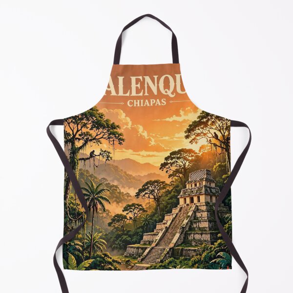 Item preview, Mexico — Palenque — Jungle Kingdom designed and sold by DibujandoPorfa.