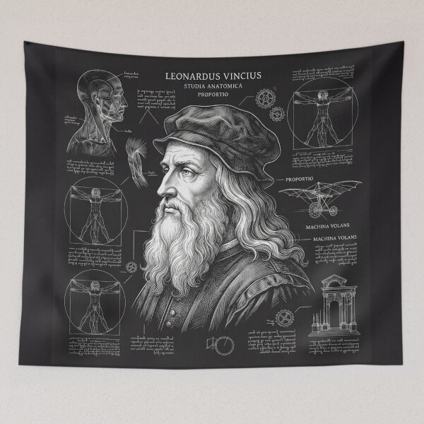Item preview, Leonardo Da Vinci Anatomical Sketches designed and sold by Owcomm.