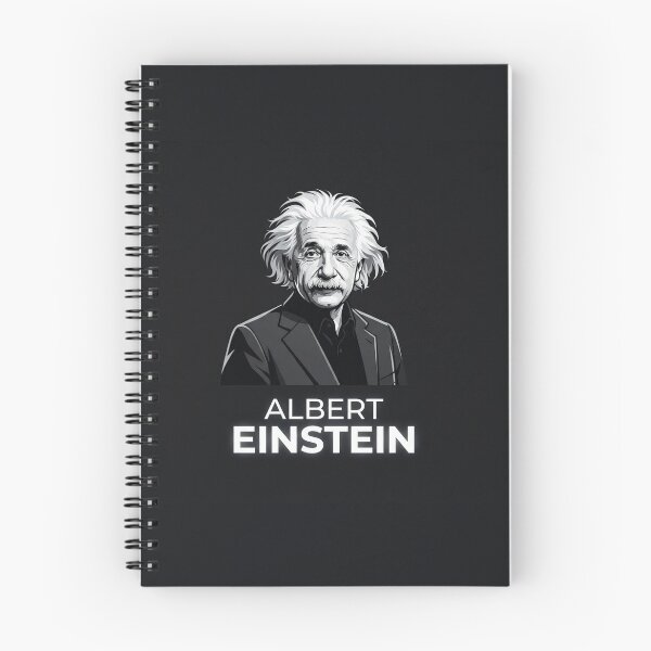 Item preview, Albert Einstein Genius Portrait Black And White Illustration    designed and sold by Owcomm.