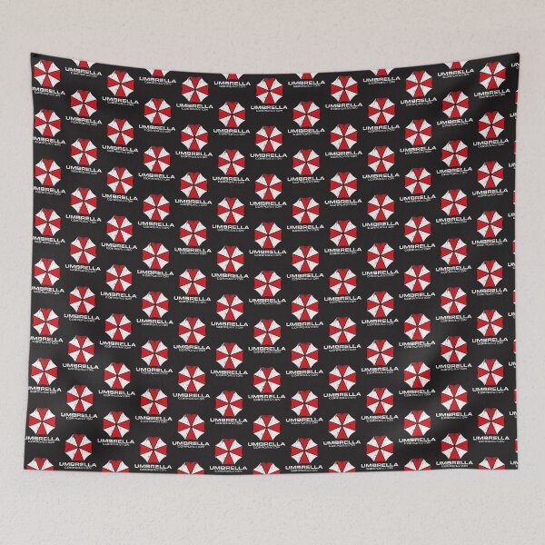 Item preview, Umbrella Corporation Inspired Sci-Fi Biohazard Logo Design designed and sold by CruxRiajuu.