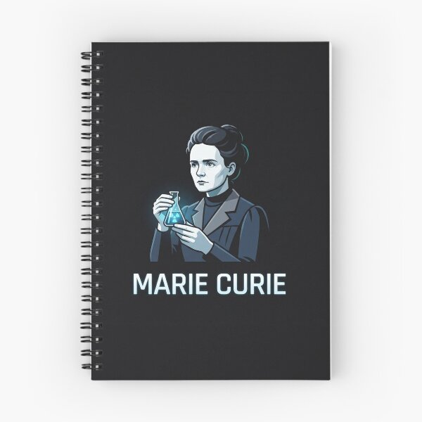 Item preview, Marie Curie Glowing Flask Scientist Portrait    designed and sold by Owcomm.