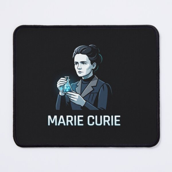 Item preview, Marie Curie Glowing Flask Scientist Portrait    designed and sold by Owcomm.