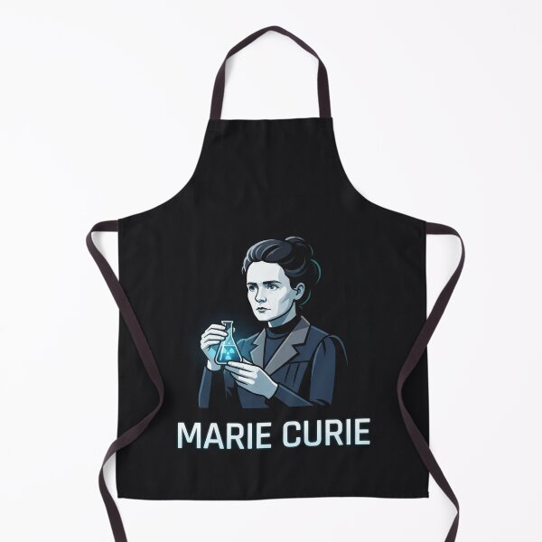 Item preview, Marie Curie Glowing Flask Scientist Portrait designed and sold by Owcomm.