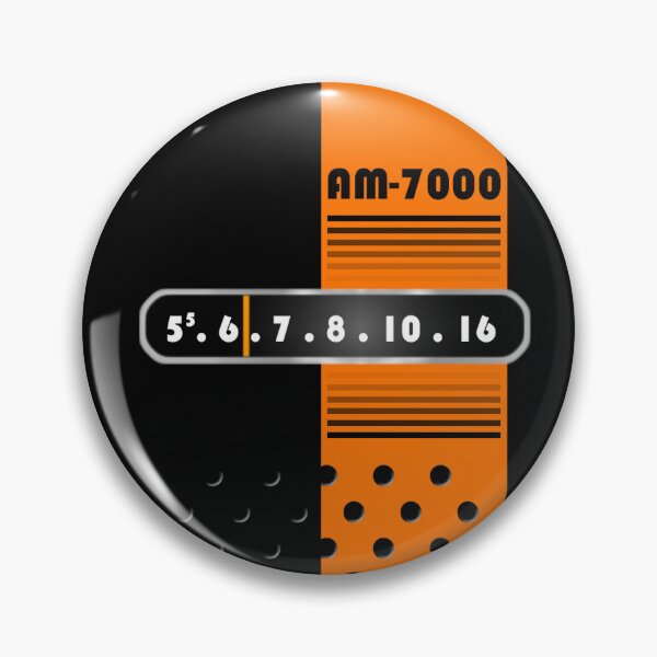 Item preview, Transistor Radio - 70s Midnight Black with Orange Stripe designed and sold by ubiquitoid.