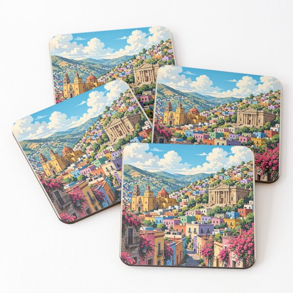 Item preview, Mexico — Guanajuato — Golden Colonial Dreams designed and sold by DibujandoPorfa.