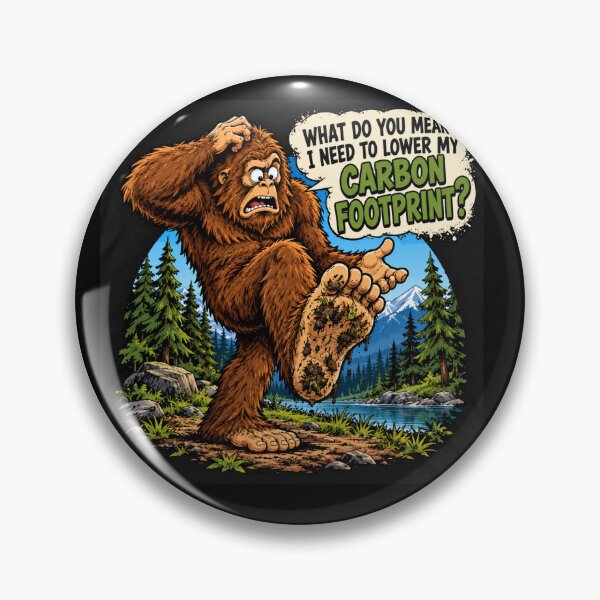 Item preview, Carbon Bigfoot  designed and sold by RabidMoonCrafts.