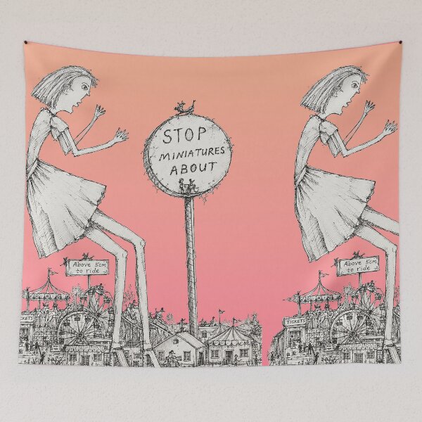 Item preview, Stop Miniatures About in Pink  designed and sold by Soniawithani.