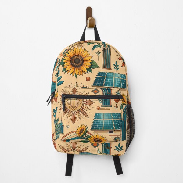 Item preview, Solar Punk Paradise — Retro Futurist Sun Pattern | Hashola Designs designed and sold by Hashola Designs.